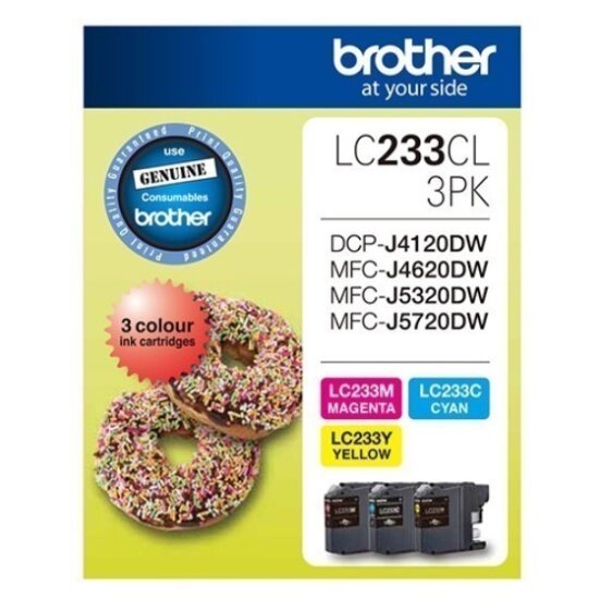 Brother LC 233 3x Colour Value 3 Pack Cyan Magenta-preview.jpg
